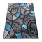 Flash Furniture Blue 8' x 10' Abstract Design Accent Area Rug ACD-RGTRZ860-810-BL-GG - alternate 6